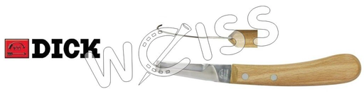 [50.30-1012] Hufmesser DICK SPEZIAL; rechts, 2-seitig; 7,5cm